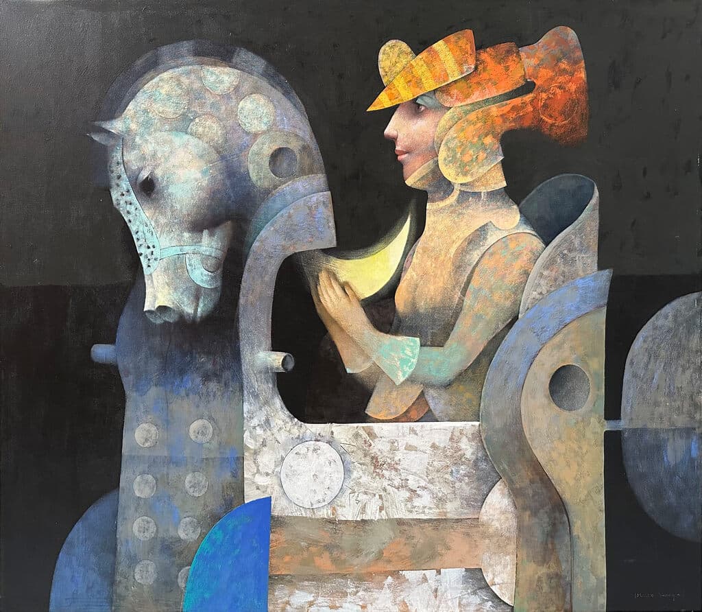 Sin título de Joselito Sabogal - Oil on canvas, 2022