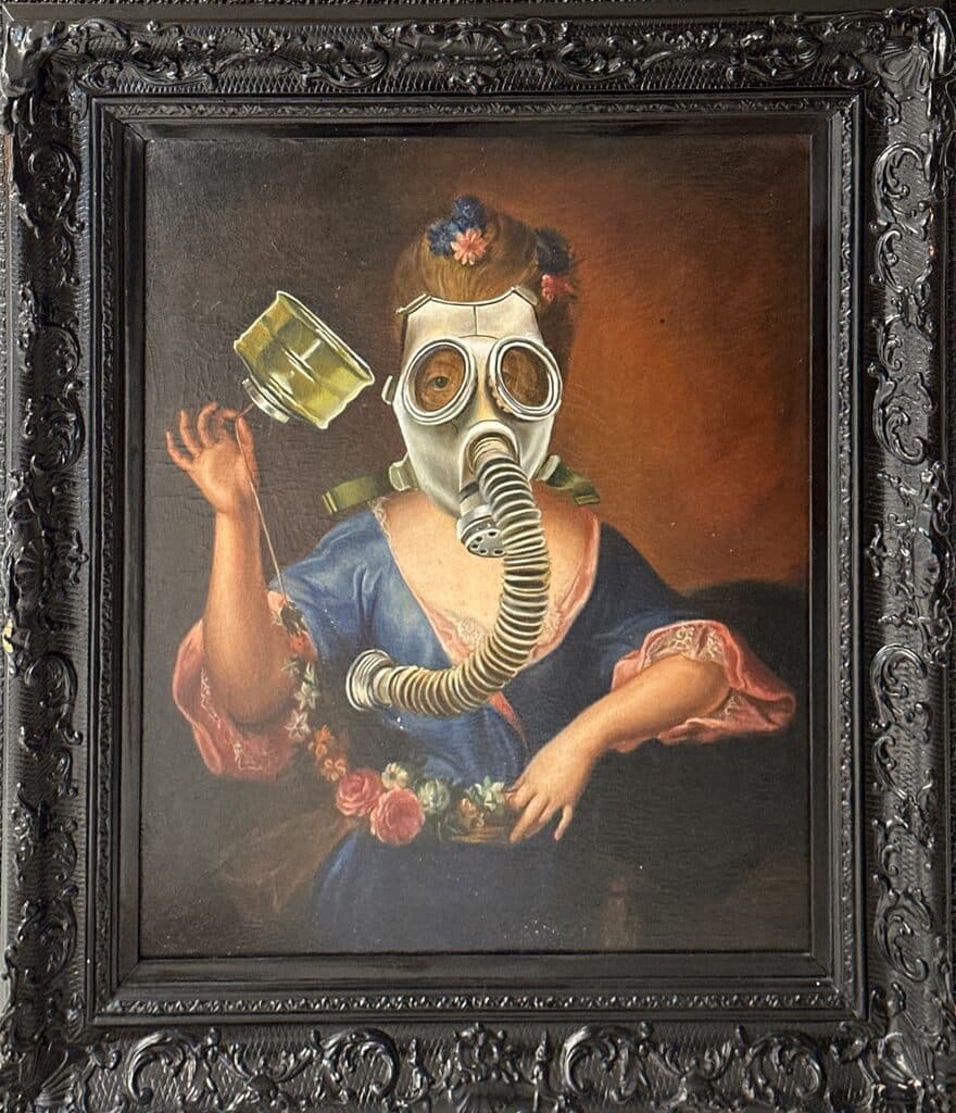 Sin título de Salvador Santana Vázquez - Oil on canvas, 2000s