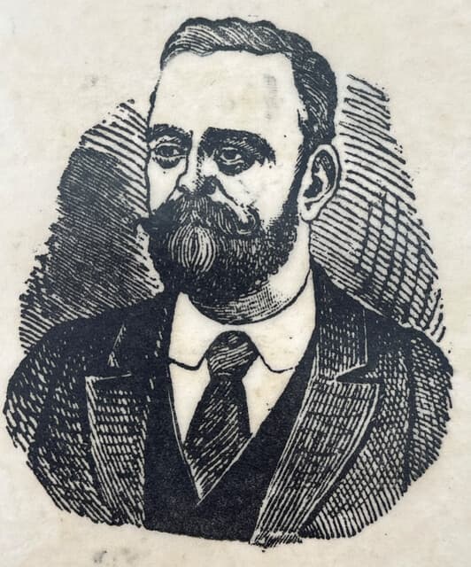 Original Woodcut on Rice Paper de José Guadalupe Posada