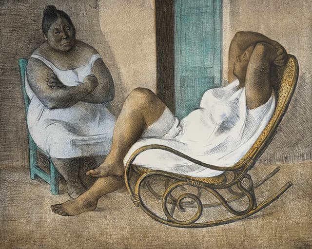 La Mecedora, The Rocking Chair de Francisco Zúñiga
