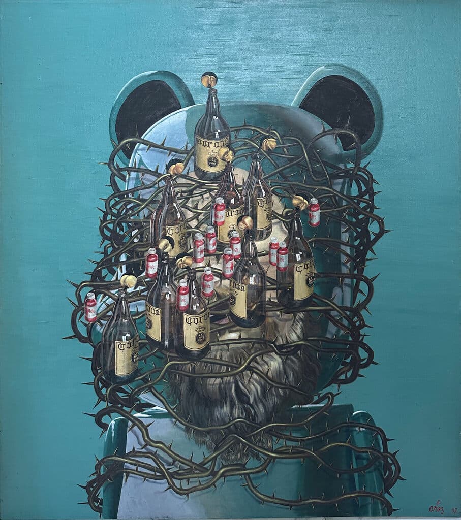 Vicios de Enrique Oroz - Oil on canvas, 2008
