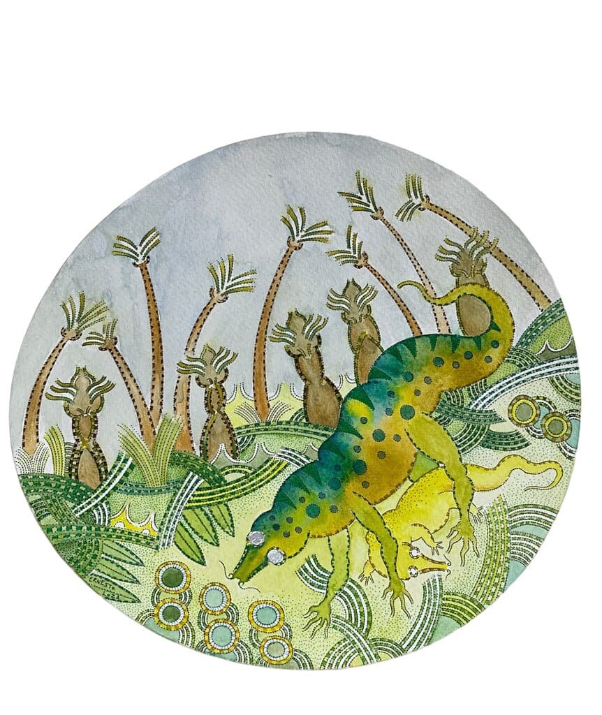 Sin título de Ernesto Loza - Mixed Media on paper, 2020s