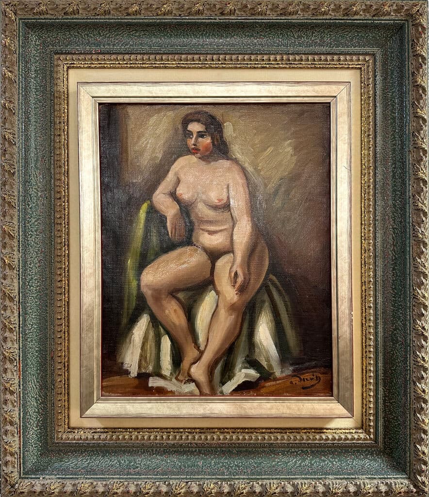 Nude de André Derain - Oil on canvas, 1940s
