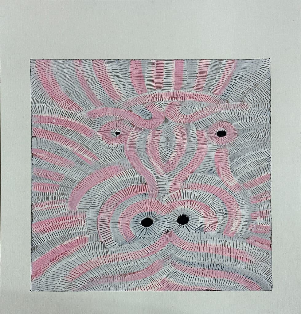 Sin título de Ernesto Loza - Mixed Media on paper, 2020s
