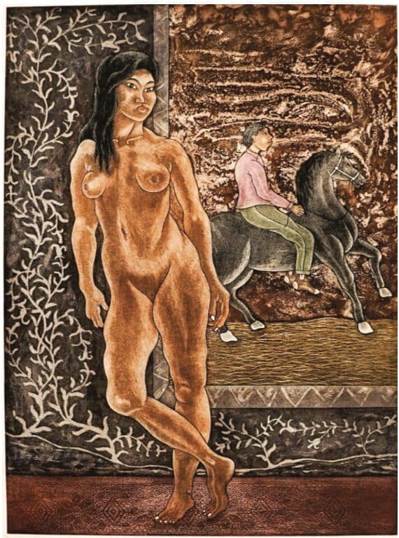 Sin título de Enrique Flores - Engraving, 1997
