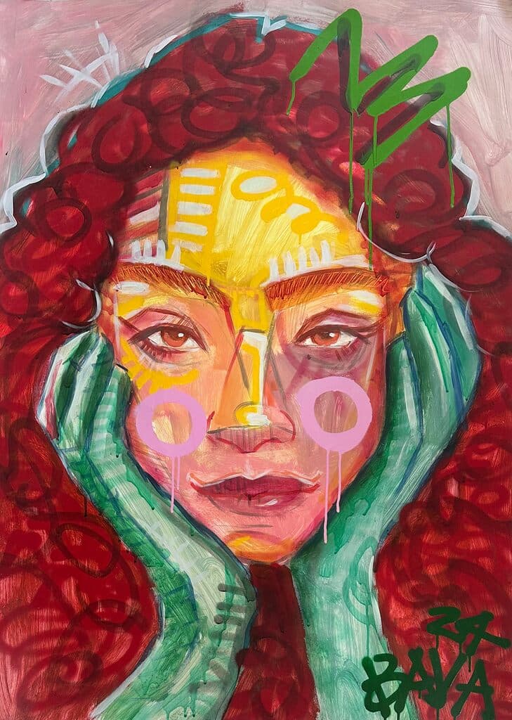 Sin título de Carlos Vega "Bava" - Mixed media, 2024