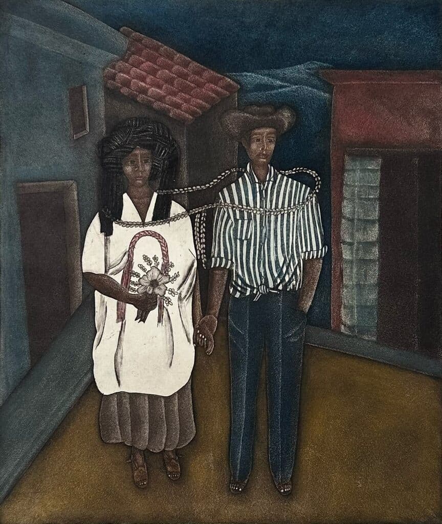 Ilusión de Mujer de Irma Guerrero - Etching