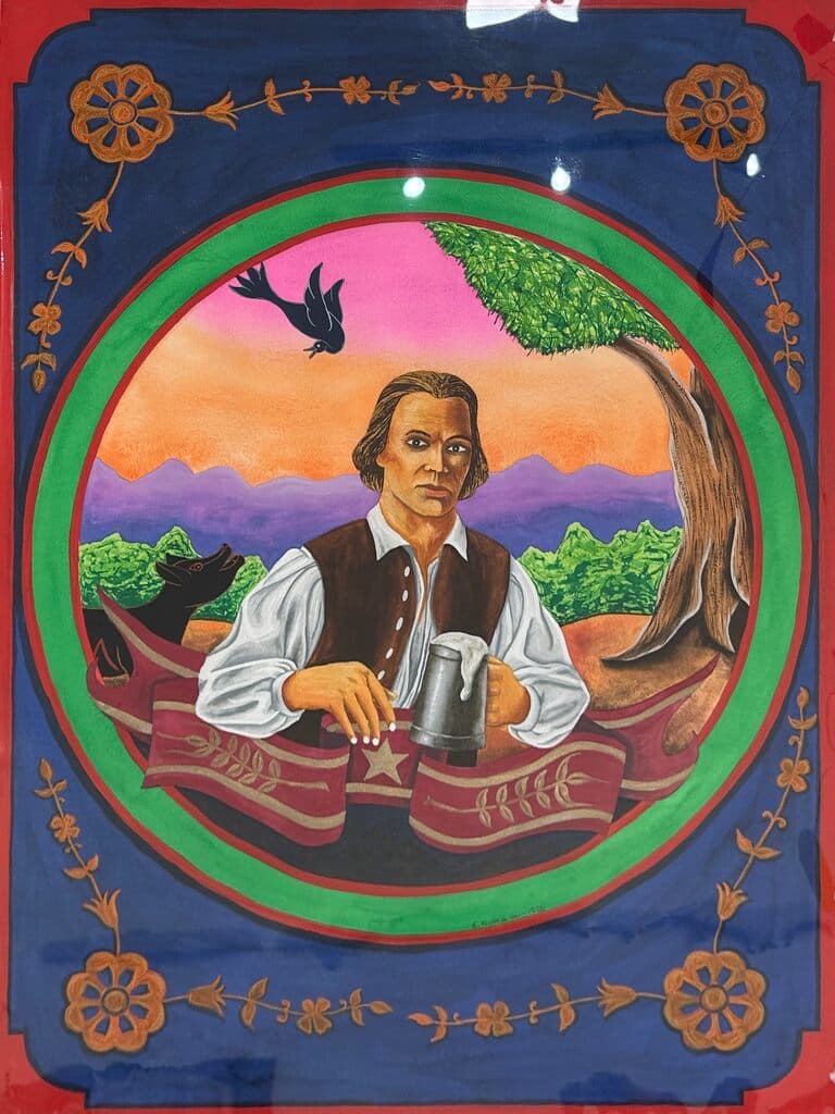 Sin título de Enrique Flores - Watercolor on paper, 1995
