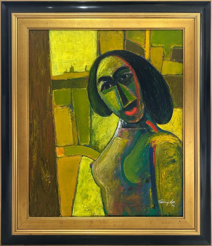 Cindy No.11 de Vladimir Cora - Acrilic on linen, 1998