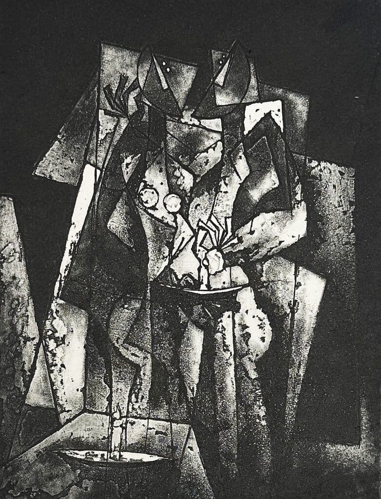 Sin título de Byron Galvez - Etching