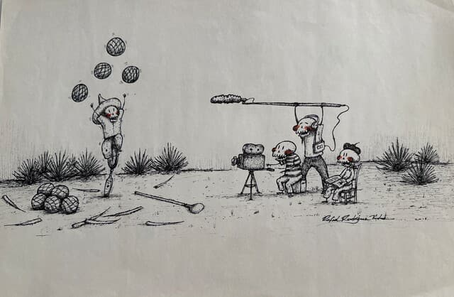 Filmación de Rafael Rodriguez
