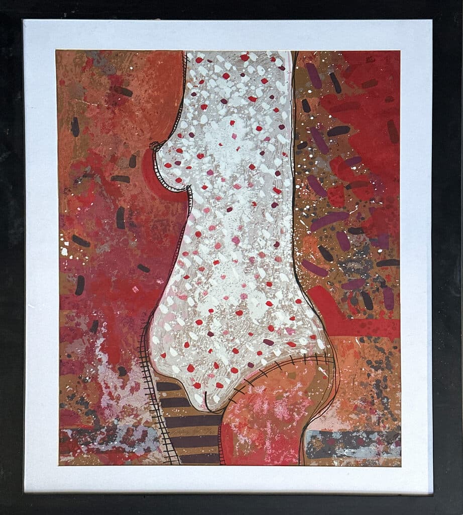 Torso de Vladimir Cora - Lithograph in colors, 1990s