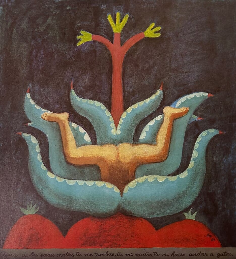 Agua de las Verdes Matas de José Chávez Morado - Lithograph