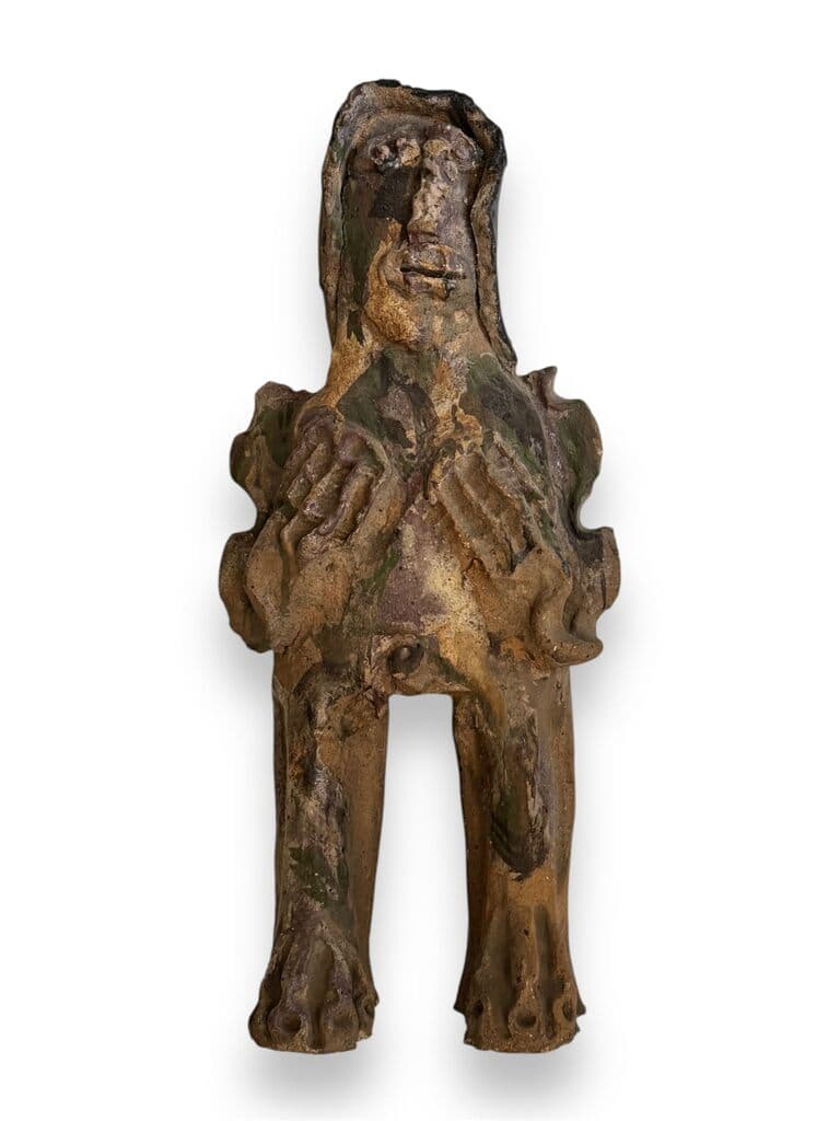 Migrante de Alejandro Santiago - Clay, 2000s