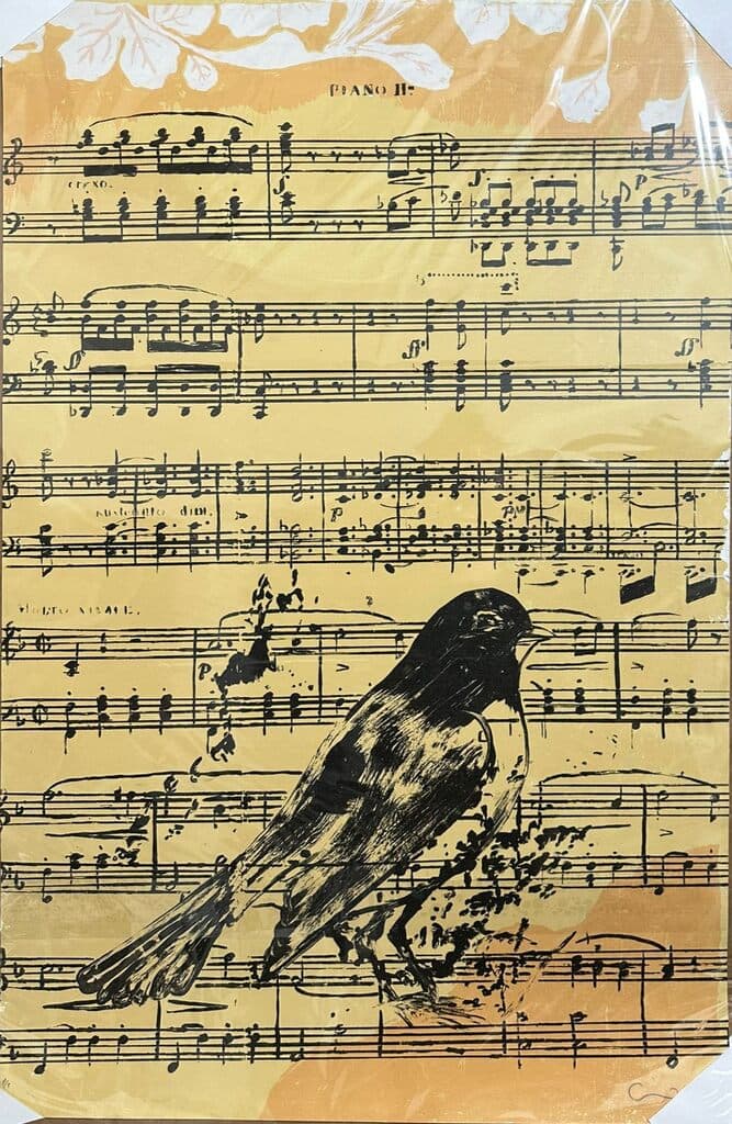 Piano ll de Amador Montes - Silkscreen