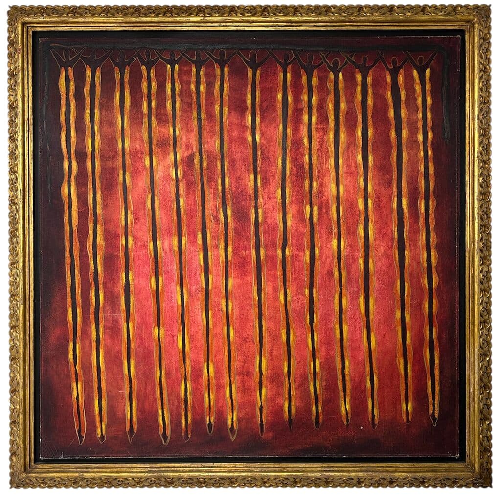 Mujeres de Sergio Hernández (b. 1957) - Oil on canvas, 1993
