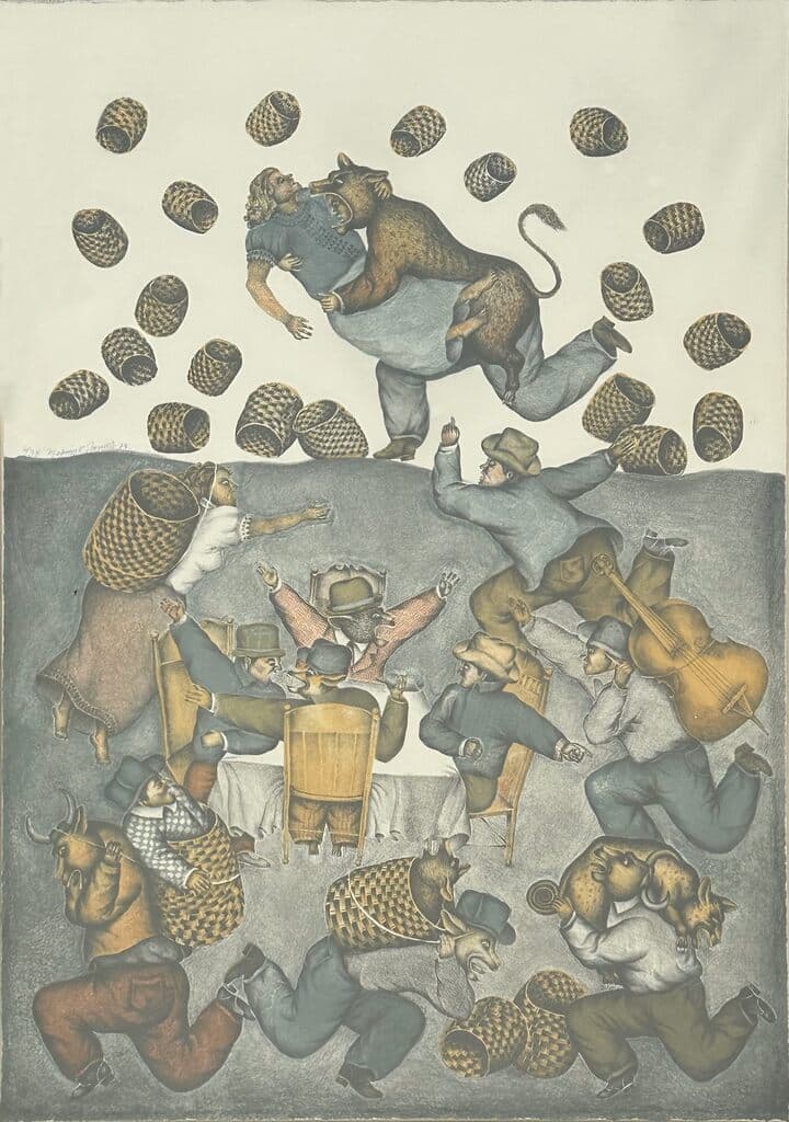 El Rapto de Maximino Javier - Print, 1974