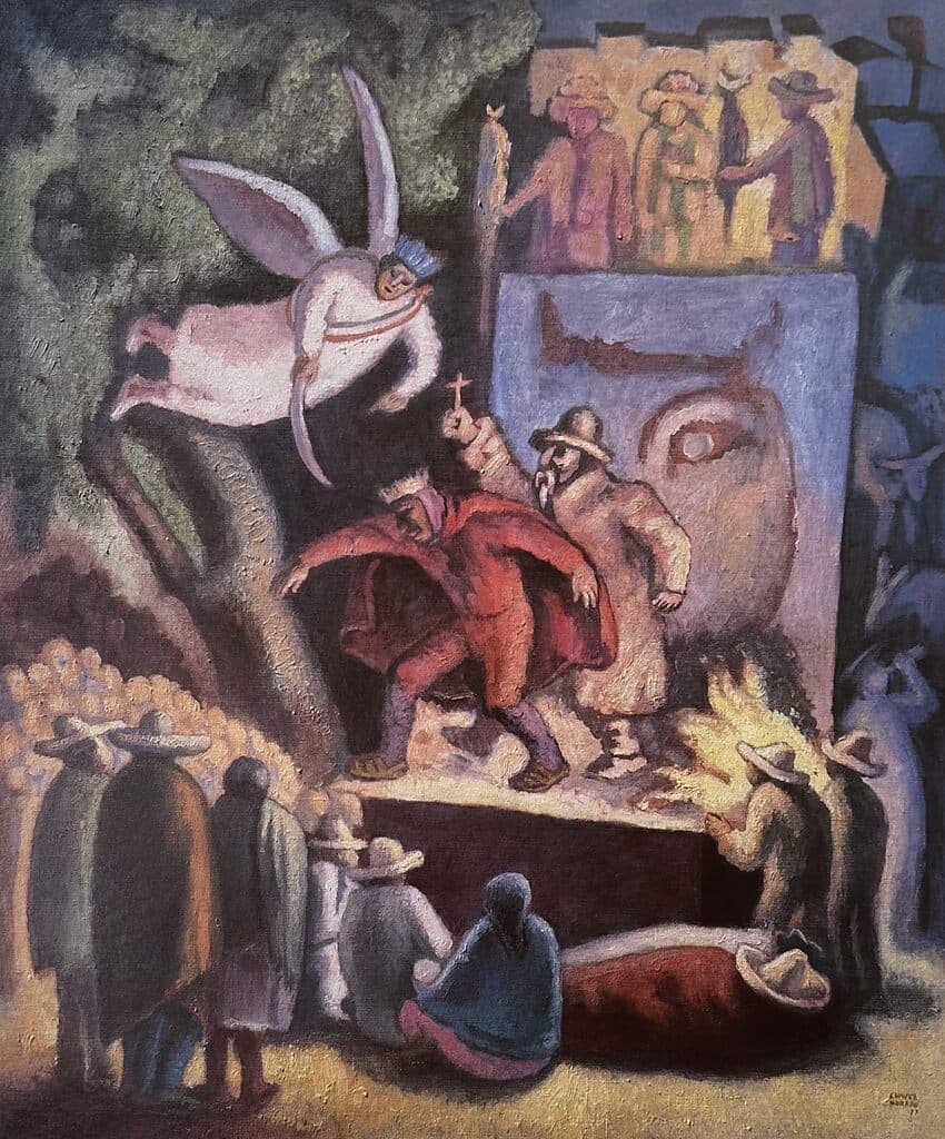 La Pastorela de José Chávez Morado - Lithograph