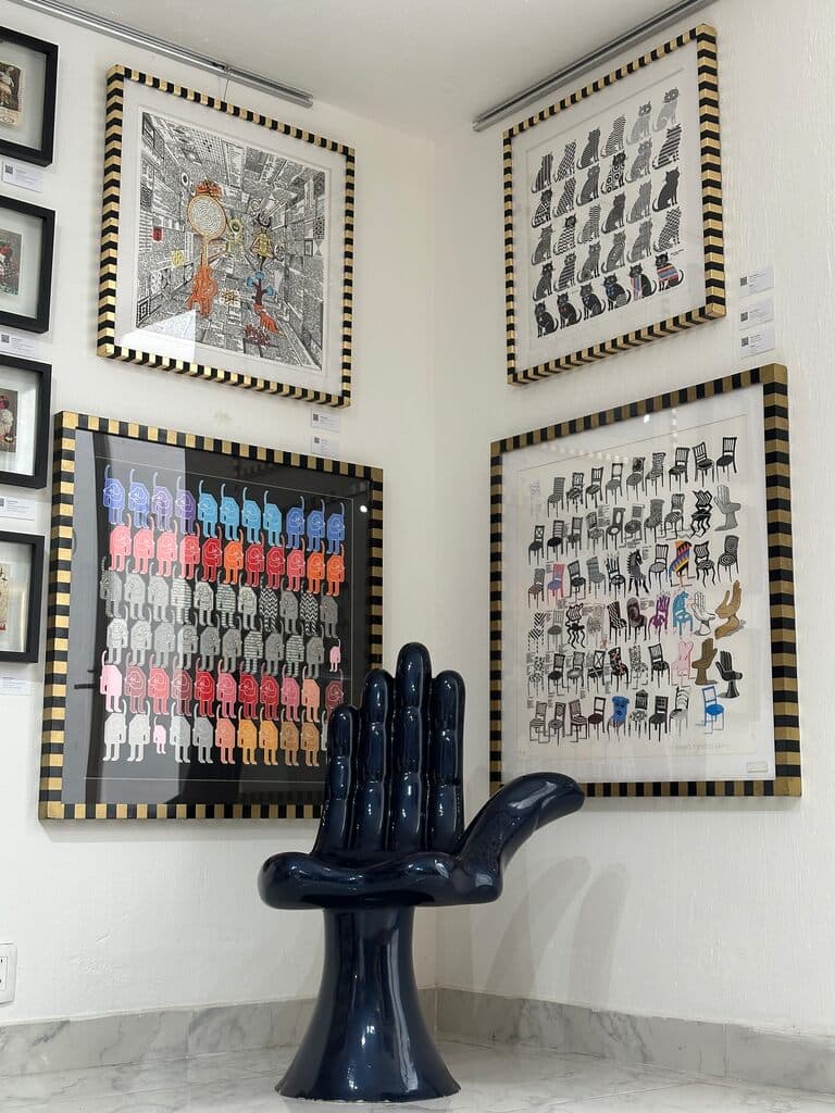 Pedro Friedeberg exhibition at G2 Gallery Guadalajara