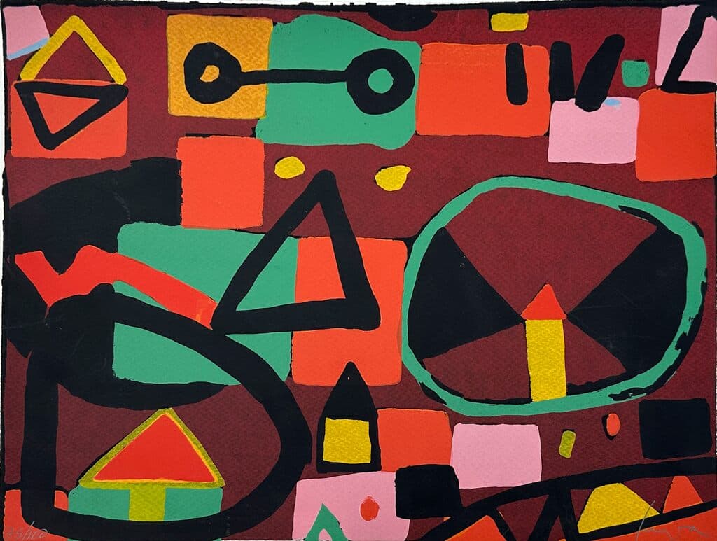 Untitled de Ruben Leyva - Silkscreen