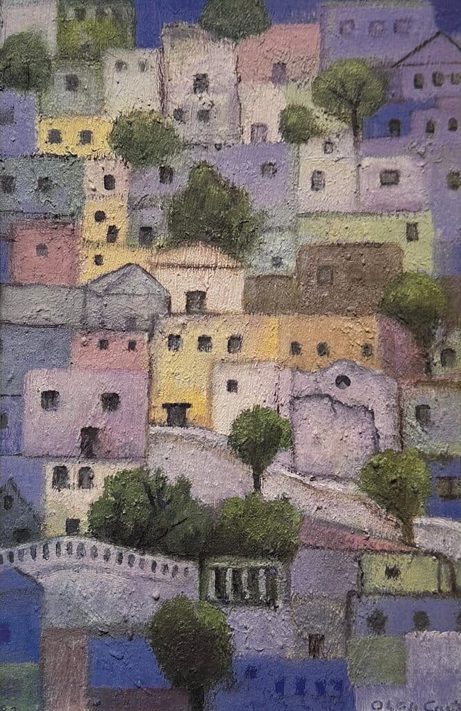 Caserio de Olga Costa - Lithograph