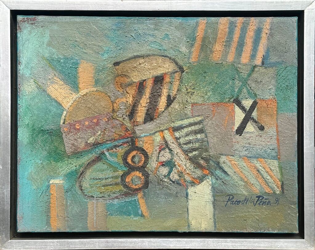 Sin título de Paco de la Peña - Oil on canvas, 1991