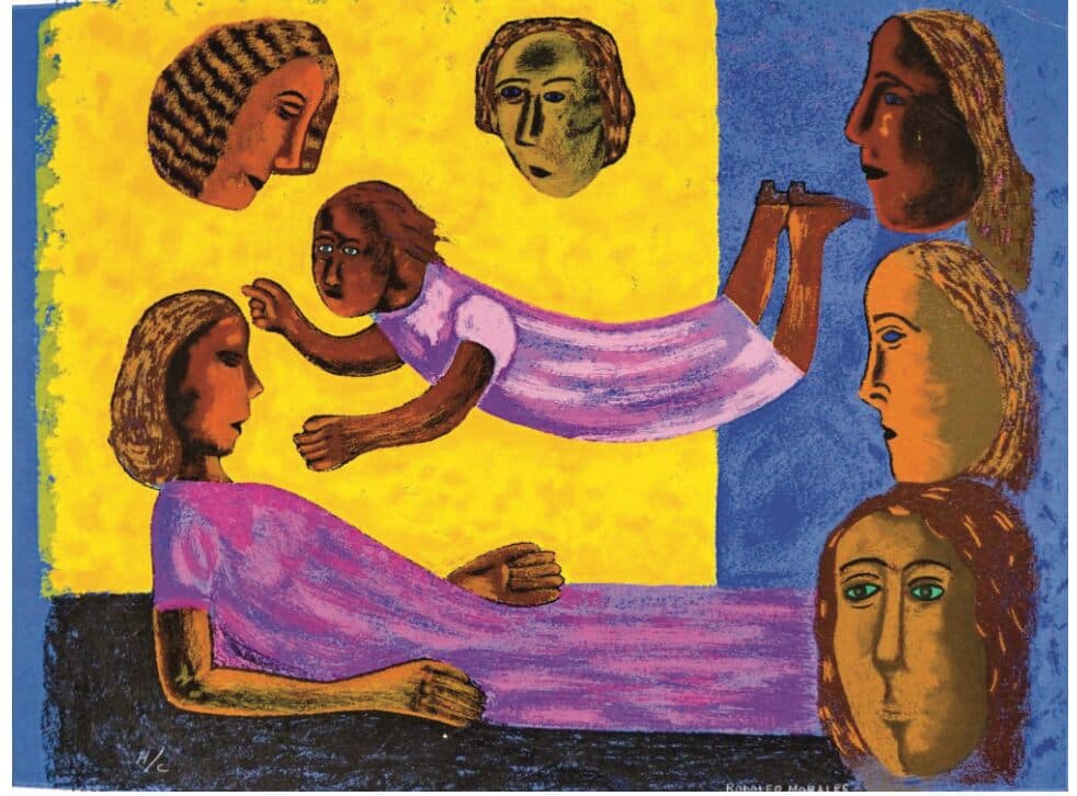 Sin título de Rodolfo Morales - Serigraphy, 2000