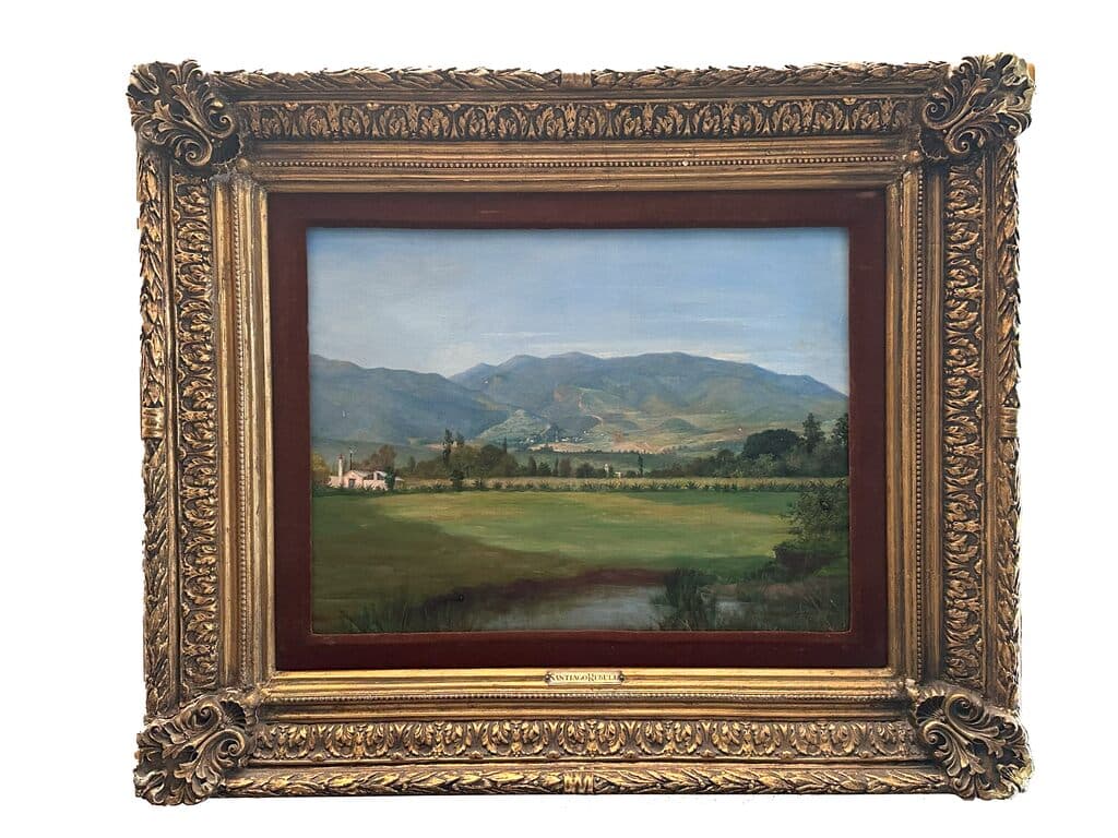 Sin título de Santiago Rebull - Oil on canvas, 1860-1870