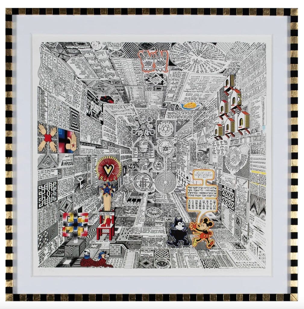 Codice Miguelito l de Pedro Friedeberg - Silkscreen