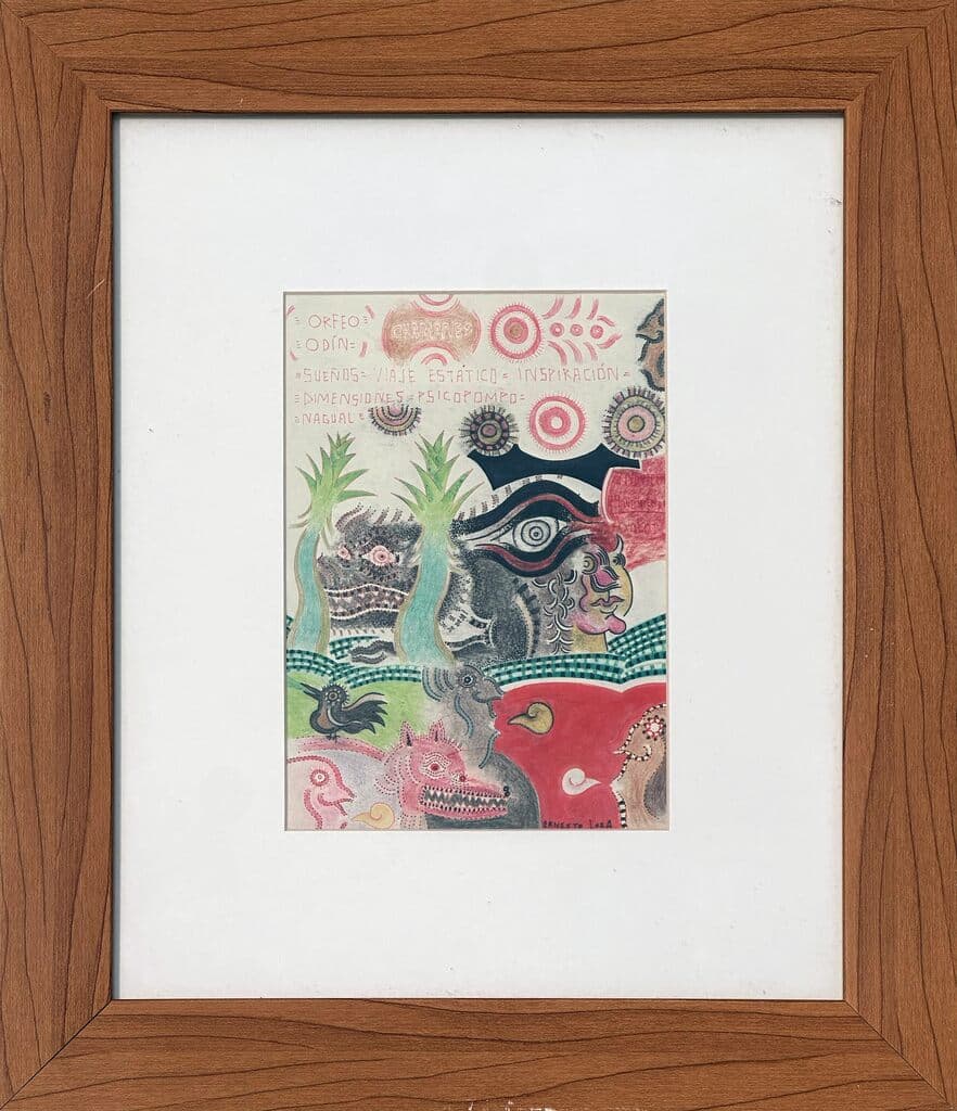 Sin título de Ernesto Loza - Mixed media on paper