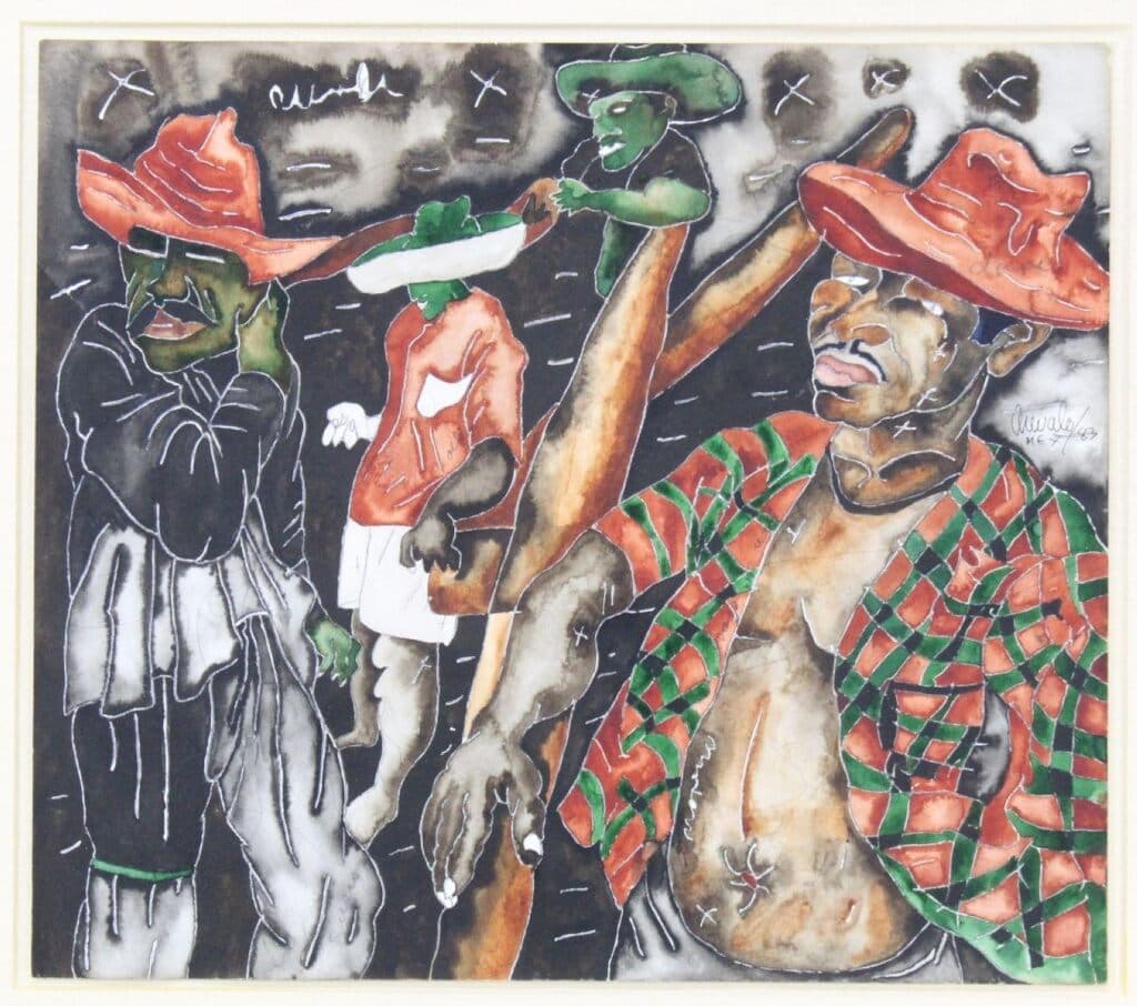 Sin título de Javier Arevalo - Watercolor, 1983