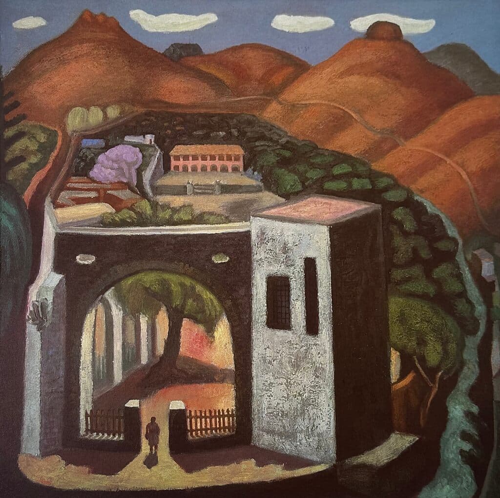 Torre del Arco de José Chávez Morado - Lithograph