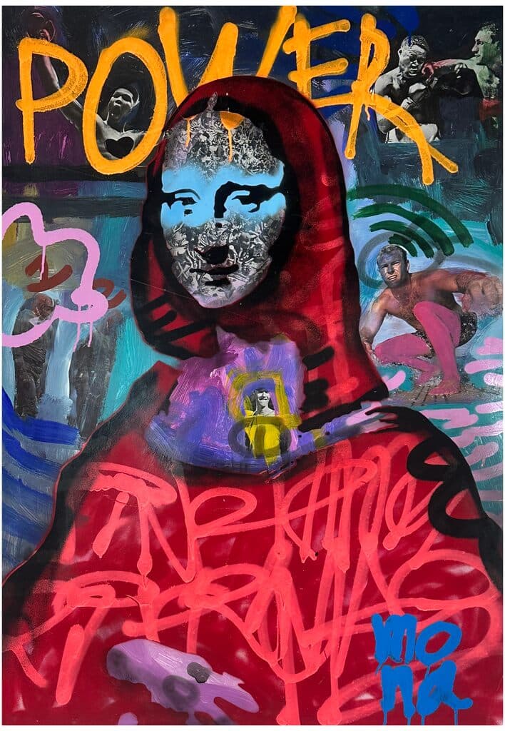 Sin título de Carlos Vega "Bava" - Mixed media, 2024
