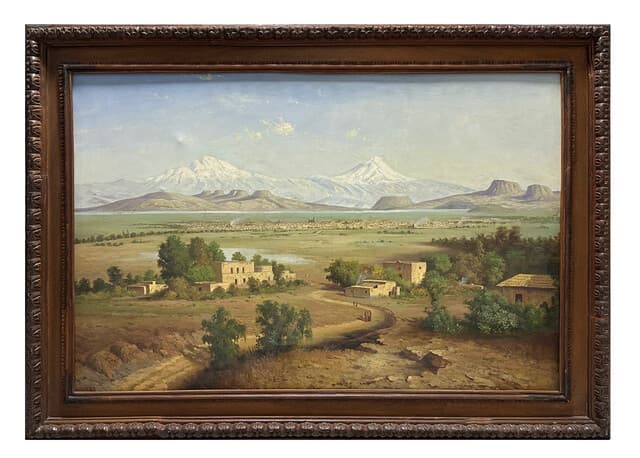 Paisaje montañoso de Salvador Almaraz López
