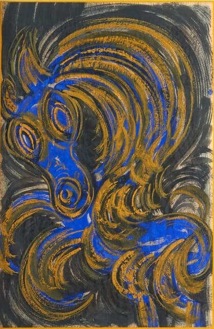 Caballo azul de Jesus "Chucho" Reyes Ferreira