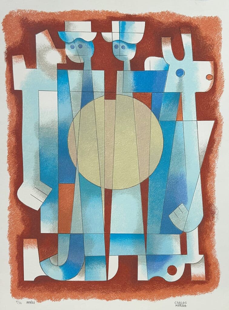 Personajes de Carlos Merida - Silkscreen