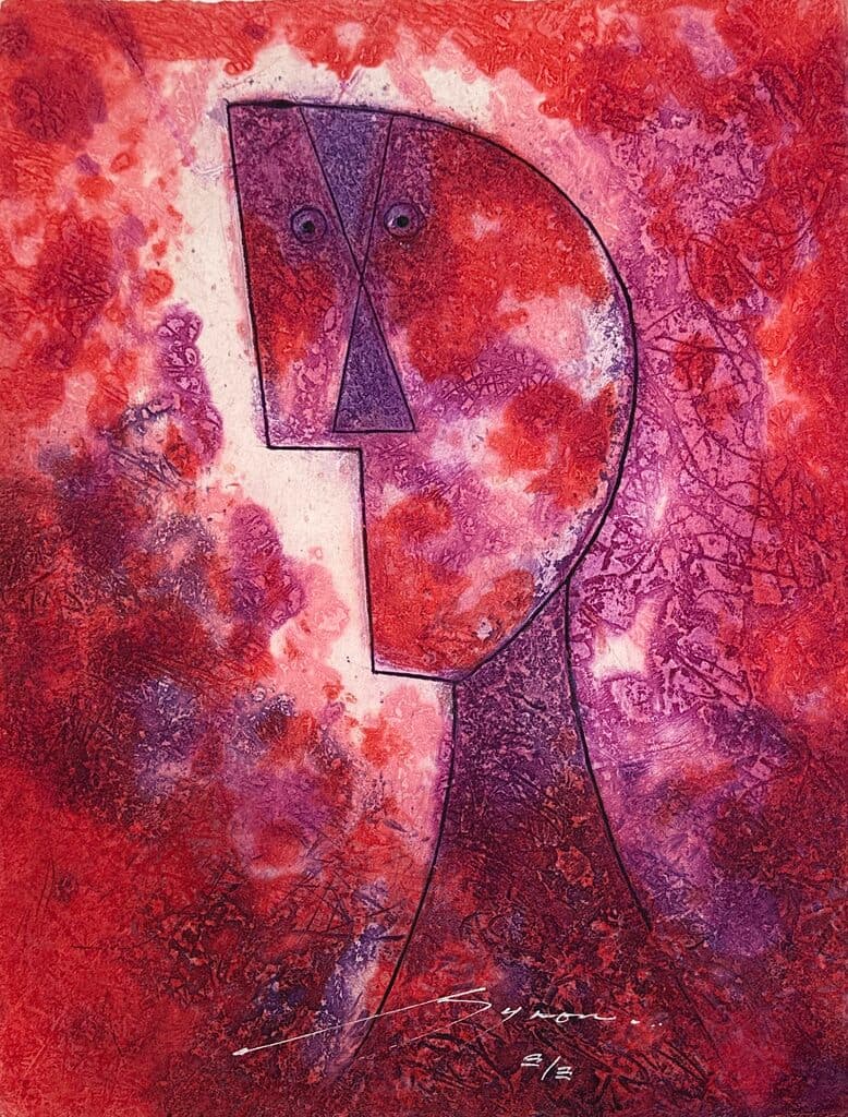 Unknown de Byron Galvez - Silkscreen