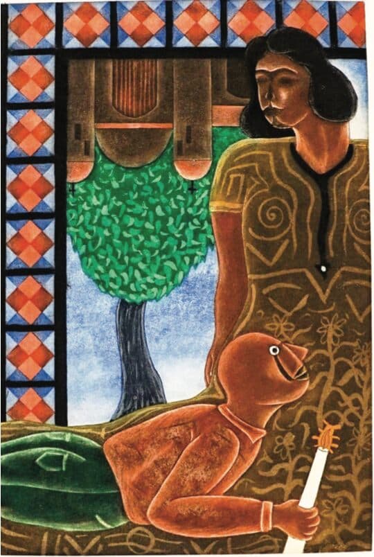 Pretendiente de Enrique Flores - Engraving and Aquatint, 1999