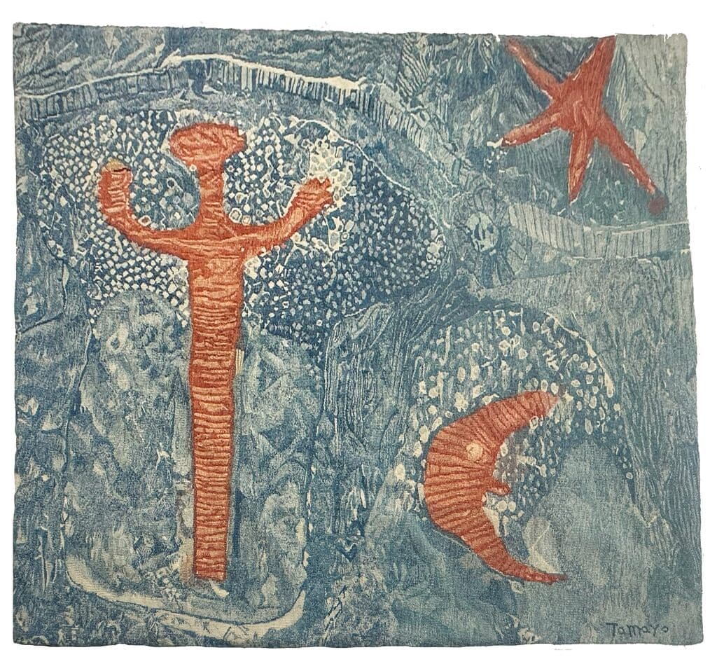 Gobelino de Rufino Tamayo - Wool, 1960´s-1970's