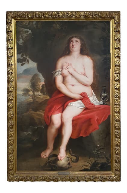 Penitent Magdalene de Peter Paul Rubens and Studio