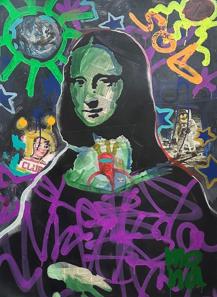 Sin título de Carlos Vega "Bava" - Mixed media, 2024