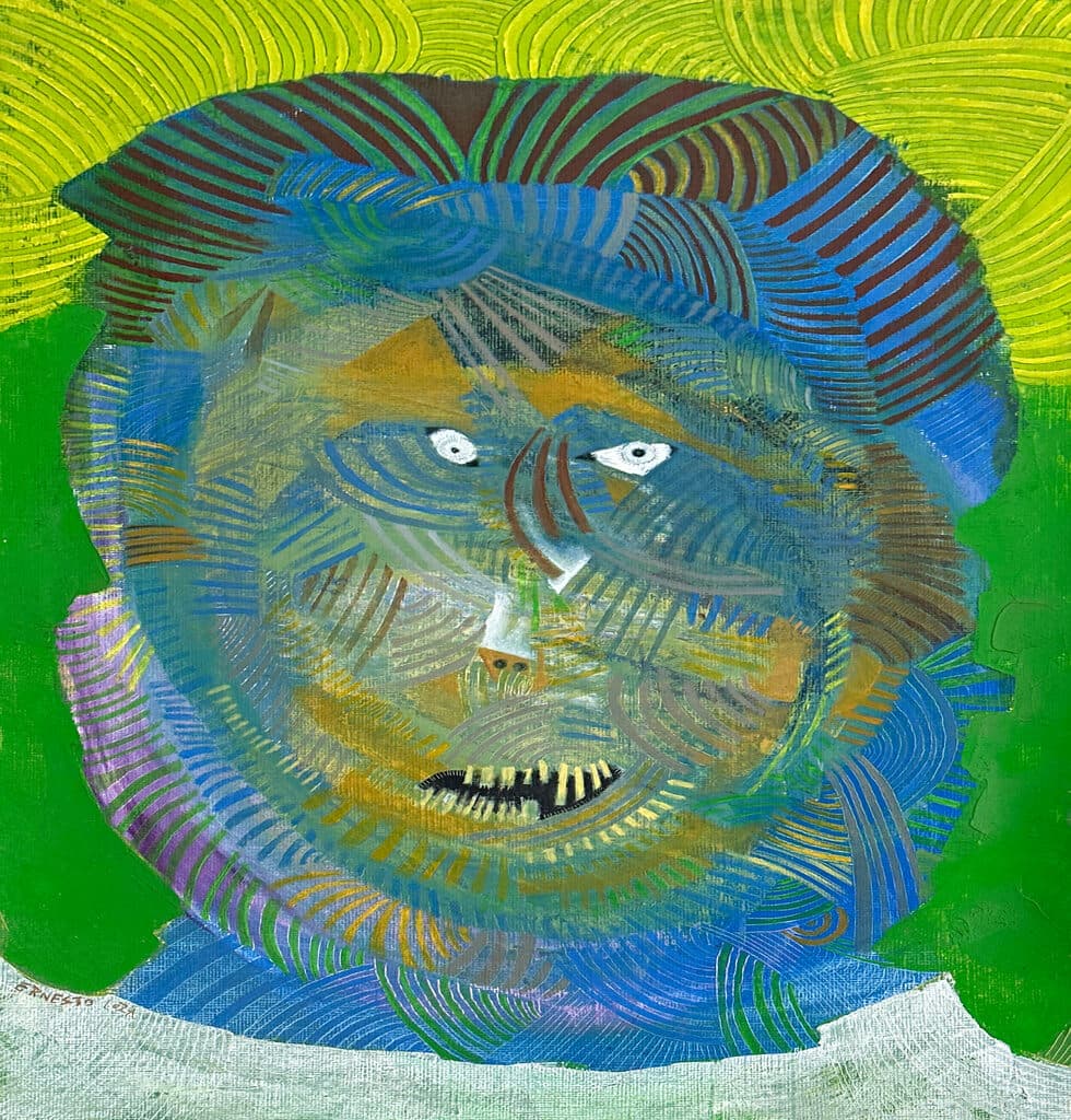 Sin título de Ernesto Loza - Mixed Media on paper, 2020s