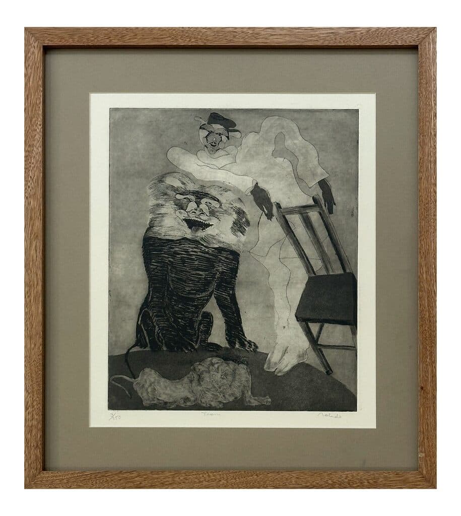 León de Francisco Toledo - Engraving, 1990s