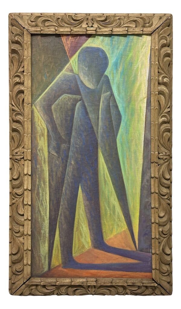 Personaje de Salvador Almaraz López - Oil on canvas, 1960s-1970s