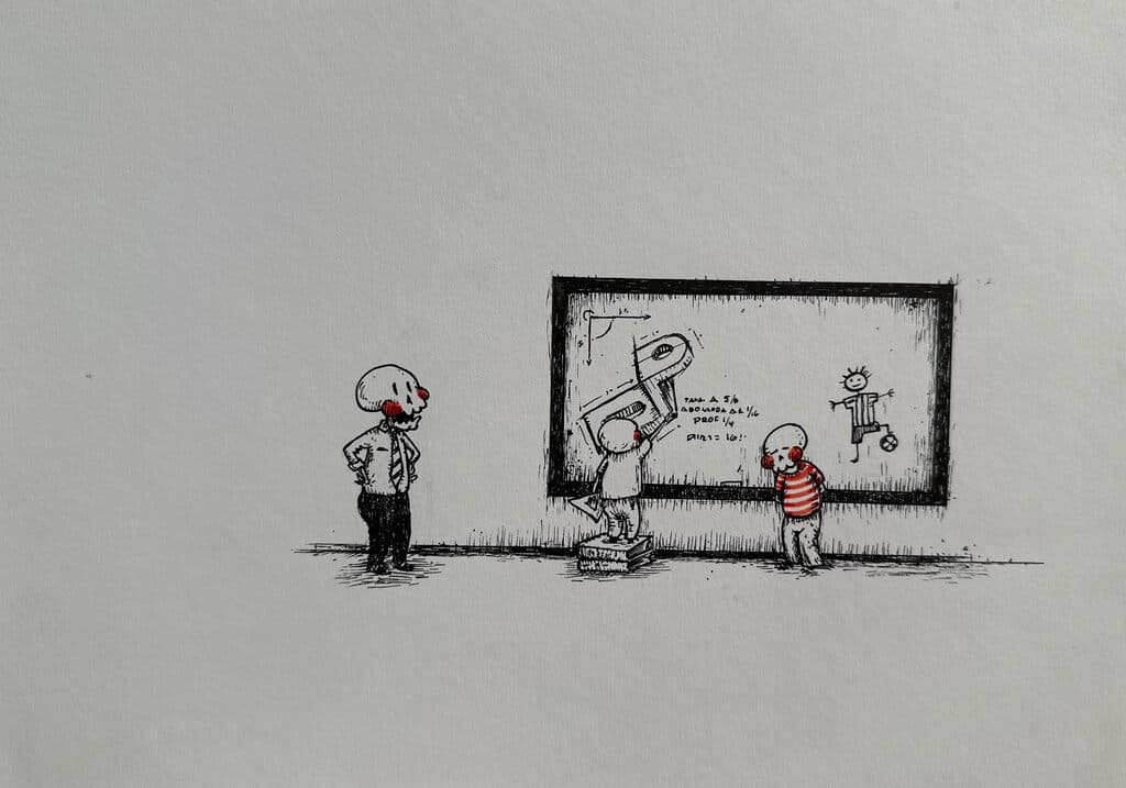 Sin título de Rafael Rodriguez - Ink on paper, 2020s