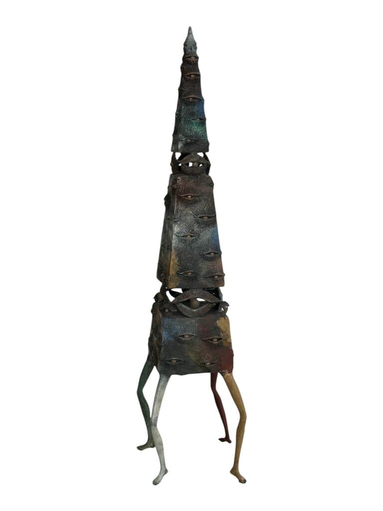 Obelisk de Gabriel Colunga - Bronze, 1990s
