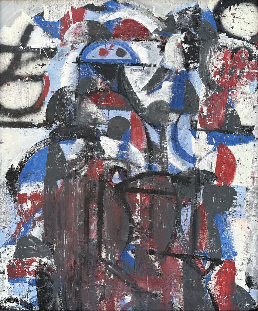 Sin título de Dario Sandoval - Oil on canvas, 2022