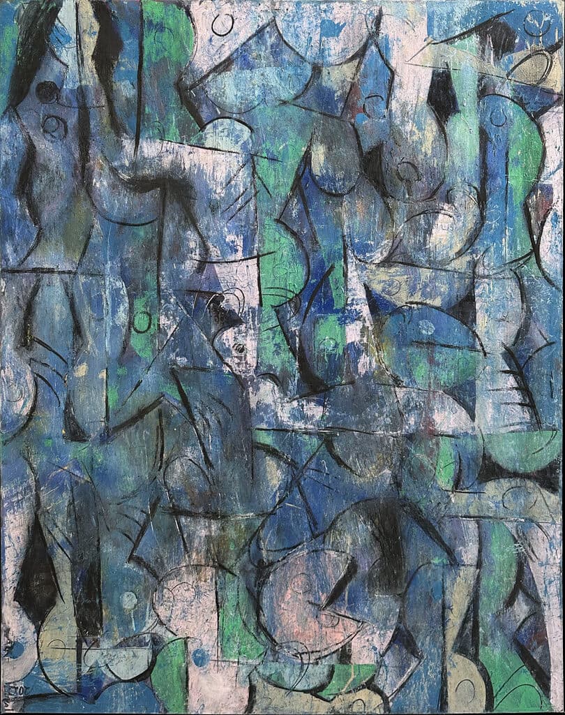 Sin título de Dario Sandoval - Oil on canvas, 2022