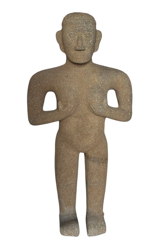 Women Female Deity Diqui Costa Rica de Unknown Artist - Stone, 500-1500