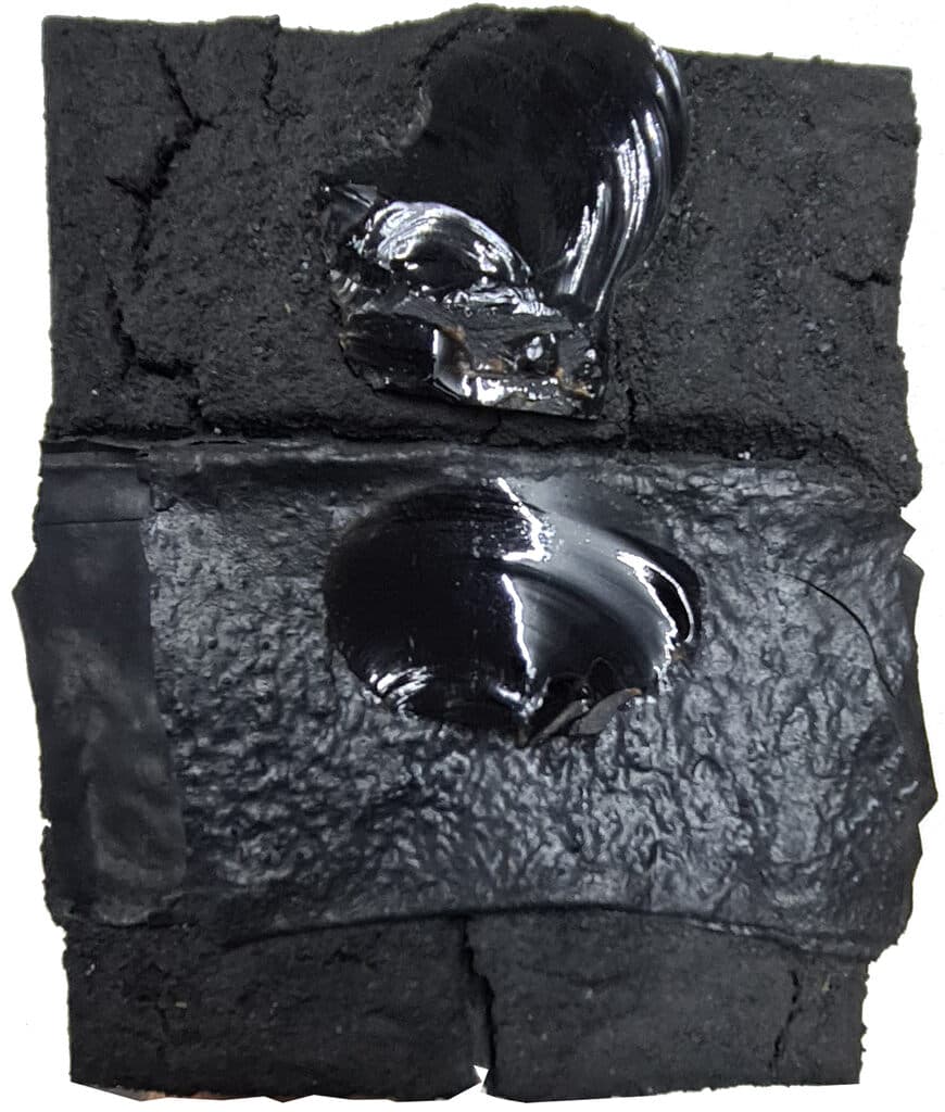 1496 de Beatriz Zamora - Stone and charcoal, 1997